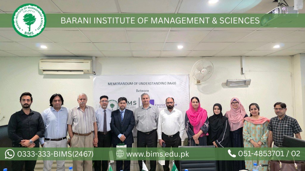 MoU Signing with Chughtai Lab — Group Photo