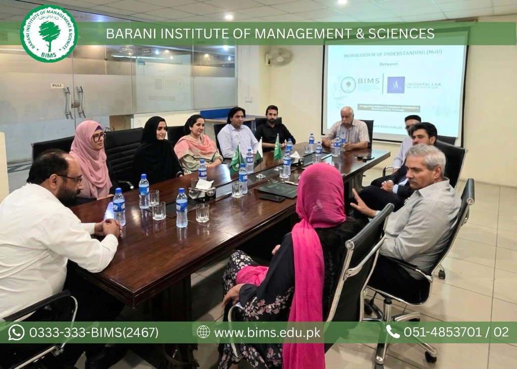 MoU Signing with Chughtai Lab — Meeting