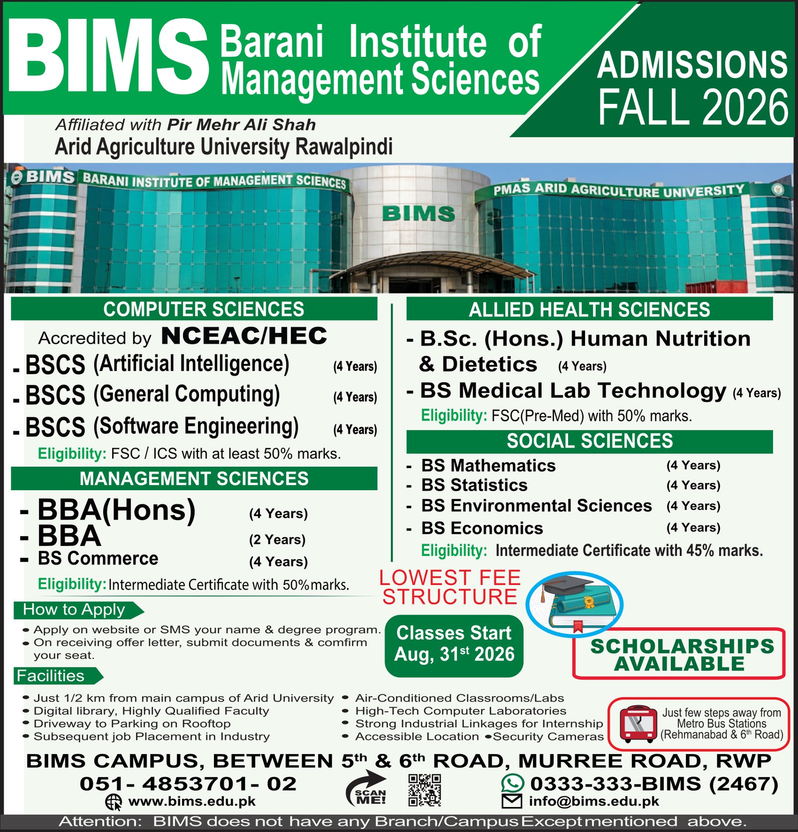 Admission FALL-2026