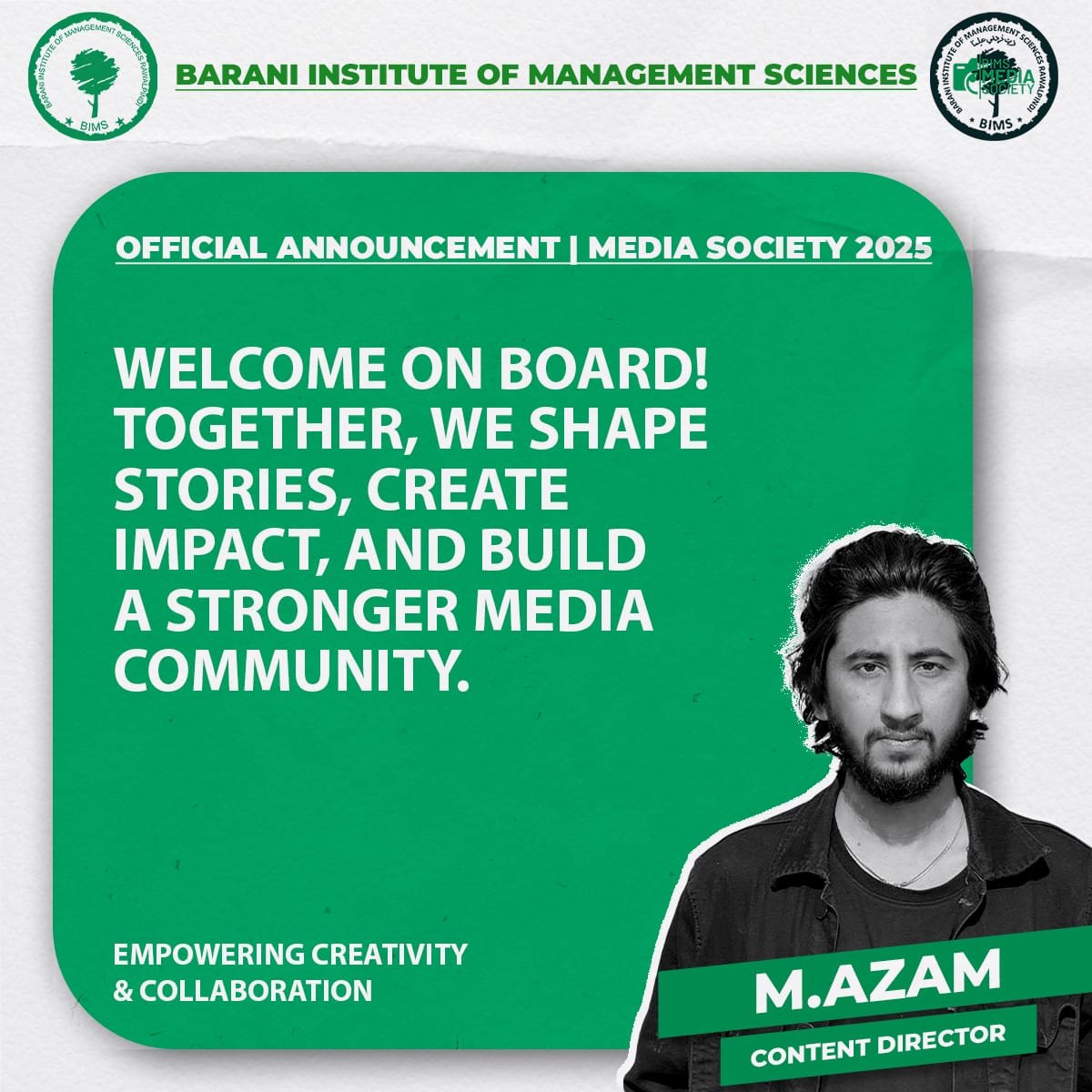 M. Azam — Content Director